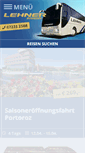 Mobile Screenshot of busreisen-lehner.at