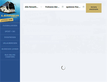Tablet Screenshot of busreisen-lehner.at